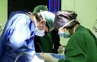 Surgery treatment for male prostatitis
